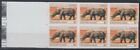 F-EX15071 CONGO 1994 MNH PROOF IMPERFORATED ELEPHANT PALEONTOLOGY BLOCK 6.