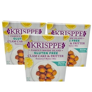 Krisppe Rhode Island Gluten Free Clam Cake & Fritter Seasoned Batter Mix (3 Pk) - Picture 1 of 7
