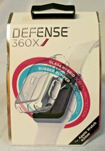 X-Doria - Defense Edge 360x Rubber Bumper for Apple Watch 1, 2 & 3-42mm- Clear - Imagen 1 de 4