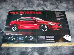 Mazda6 Poster (36"" x 21"") ""Der neue Mazda6"" Mazda 6 Poster/Druckanzeige - Bild 1 von 4