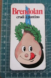 BRENDOLAN CRUDI A PUNTINO STICKER ADESIVO VINTAGE NEW ORIGINAL - Foto 1 di 2