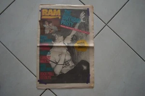 RAM FEB 1982 AUSTRALIAN MUSIC MAGAZINE! THE BIRTHDAY PARTY DEVO COMSAT ANGELS - Picture 1 of 1