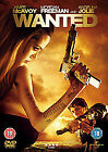 WANTED DVD 2008 * Angelina Jolie James mcavoy morgan film free man * LOW PRICE