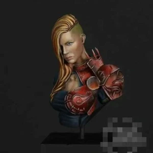 1/10 BÜSTE Resin Figur Modellbausatz Sexy Girl Krieger unbemalt unasssambled - Bild 1 von 12
