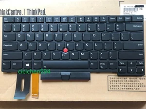 New ThinkPad T480S T490 T495 P43S Gen1 US Backlight Keyboard 01YP280 01YP520 - Photo 1/3