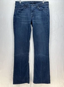 7 For All Mankind Damen Gr. 29 Medium Wash Blau Stretch Denim Bootcut Jeans - Bild 1 von 13