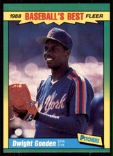 1988 Fleer Baseball's Best Sluggers vs Pitchers Dwight Gooden New York Mets #15