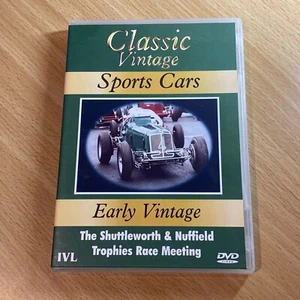 Classic Vintage Sports Cars - Early Vintage DVD, Shuttleworth/Nuffield Race Meet - Picture 1 of 5