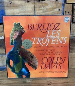 Berlioz Colin Davis Les Troyens 1970 Philips Holland 5 LP With Booklets - Picture 1 of 5