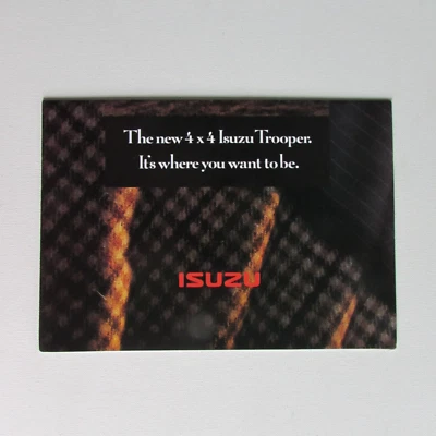 Isuzu Tooper Range Brochure inc. Standard, Duty, Citation & Commercial Models - Image 1 of 4