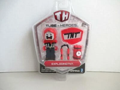 Tube Heroes Exploding TNT Pack con Juego de Figuras y Herramientas NUEVO Foto 1 de 2