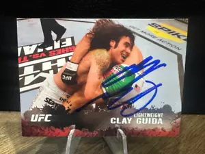 Clay Guida Signed 2009 Topps Round 2 UFC Card in person Auto HOF - Picture 1 of 1