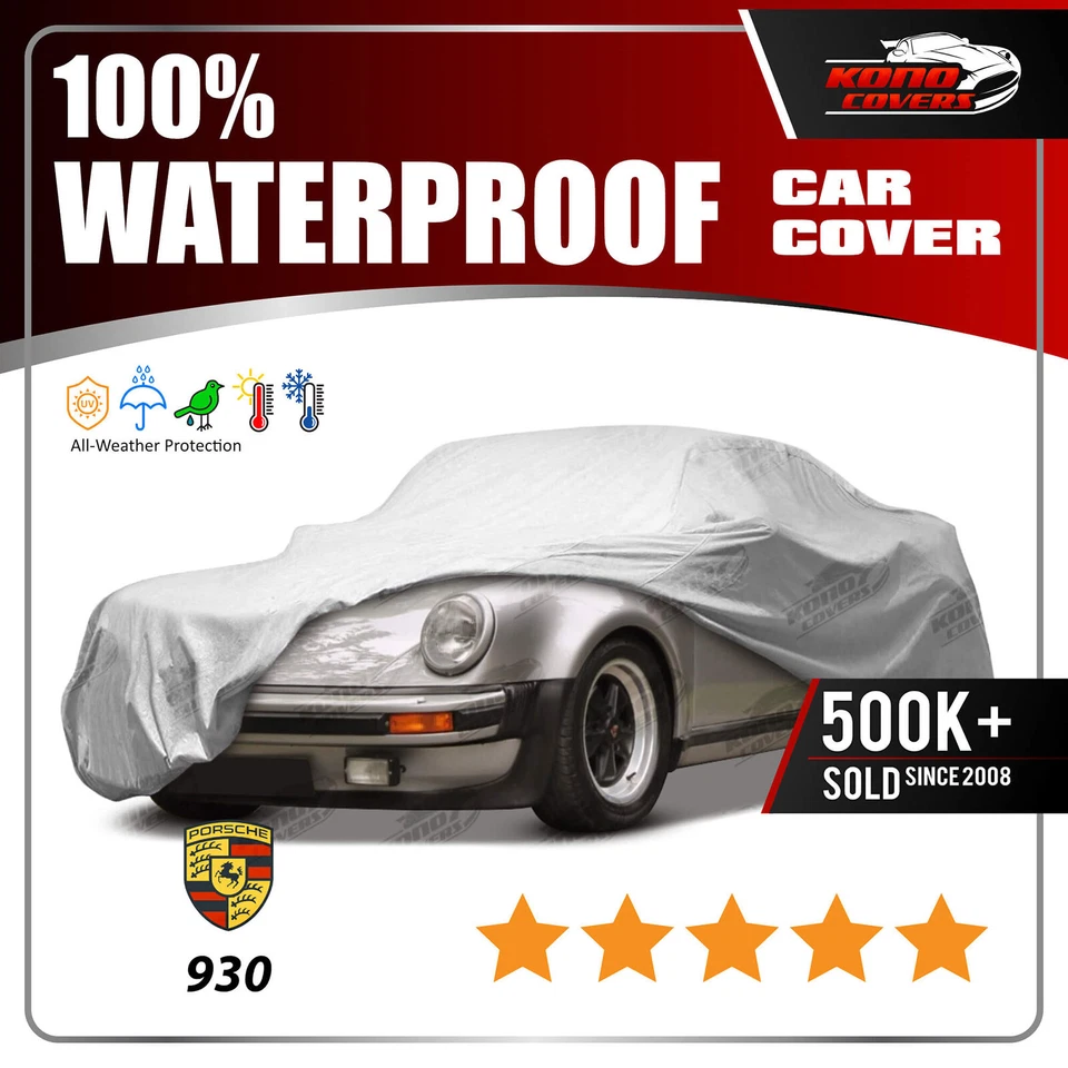 [PORSCHE 930] CUBIERTA DE COCHE - Ultimate Full Custom-Fit protección contra todo tipo de clima Foto 1 de 4