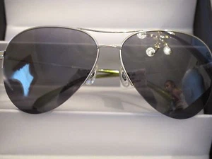 Neu mit Etikett - Sama Sonnenbrille Julian Sun - platinlila Gläser - Einzelhandel 410 $ - Bild 1 von 4