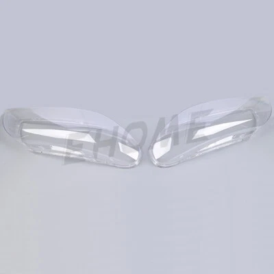 Pair Front Left&Right Headlight Clear Lens Cover Shell For 2007-2016 Volvo S80 - Image 1 of 4
