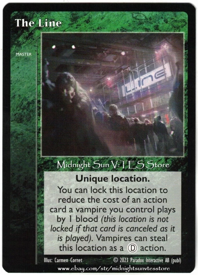 The Line Shadows of Berlin V:TES VTES Vampire CCG - Image 1 of 1