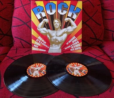 ROCK 71 SPAIN LP (Arnold Schwarzenegger) BOB DYLAN The Byrds Miles Davis SPIRIT - Image 1 of 4