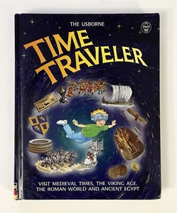 The Usborne Time Traveler Hardcover Book Medieval Times Roman World Viking Age - Imagen 1 de 7