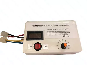 12v 24v 50A DC Motor Speed Switch Control PWM Controller c/w LCD Screen & Switch - Picture 1 of 3