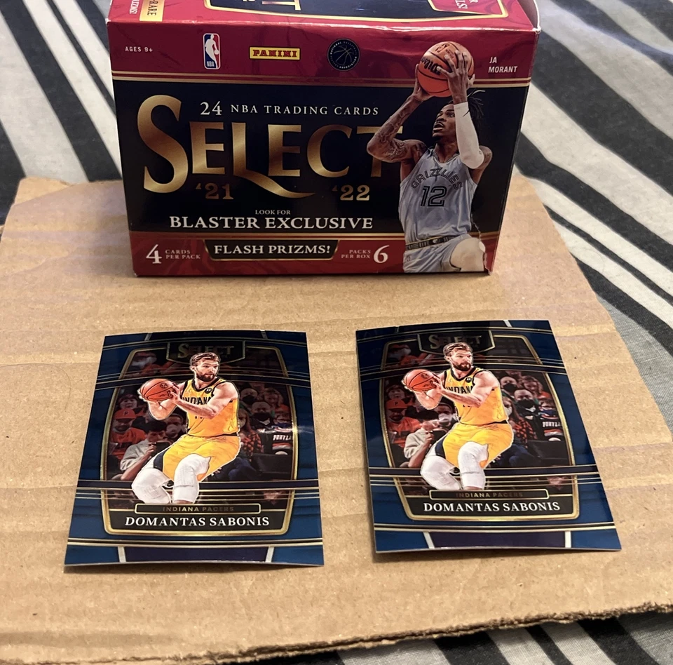 2021-22 Panini Select DOMANTAS SABONIS Lot Indiana Pacers #73 - Image 1 of 2