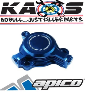 APICO BLUE ÖLFILTERDECKEL 2003-2013 YZF 250 2003-2009 YZF 450 2003-2014 WRF - Bild 1 von 5