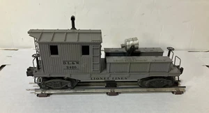 Lionel Nachkrieg Spur O 2420 D.L. & W. Arbeitsbegleitwagen mit Suchscheinwerfer LESEN - Bild 1 von 9