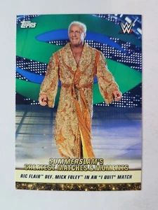 2019 Topps WWE SummerSlam Greatest Matches & Moments #GM-26 RIC FLAIR - Picture 1 of 2