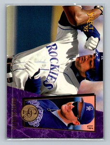 1995 Select Dante Bichette #10 Baseball Colorado Rockies
