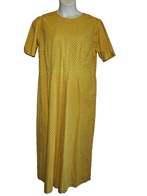 Amish Mennonite Tall Modest Dress 44" Bust/40"Waist Homemade Handmade - Image 1 of 4
