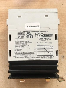 GNR45DHZ   Solid State Relay  45 Amp  48-600V   with heatsink      Z2762 - Picture 1 of 8