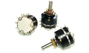 PGS320B (ПГС320Б) Rotary switch 2 pole 11 step -- NOS (1 pcs) - Picture 1 of 4