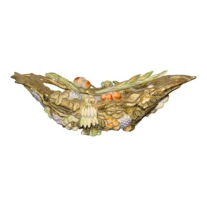 French Porcelain Centerpiece Bowl Designed by Camille Naudot - Picture 1 of 15