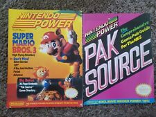 Nintendo Power Magazine March 1990 Super Mario Bros 3, PAK SOURCE Book included
