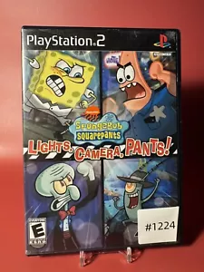 SpongeBob SquarePants: Lights, Camera, Pants (Sony PlayStation 2, 2005) Complete - Picture 1 of 5