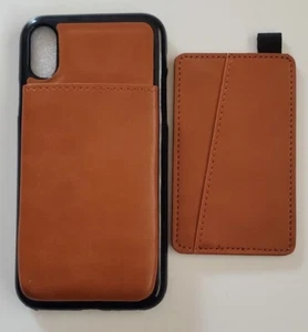 Mobovida iPhone X PU Leather Wallet Credit ID Card Slot Cover Case 5.8" - Picture 1 of 10