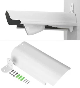 Sun & Rain Shade Camera Protector Cover Outdoor Security Camera Cover White - Picture 1 of 7