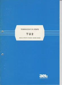 aet-Schede tecniche- Technical Datasheet-Manuale Terminazione di utente TU2 - Picture 1 of 5