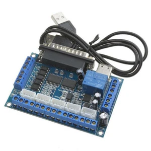 MACH3 5Axis CNC Interface Breakout Board Control+USB Cable for Stepper Driver - Picture 1 of 12