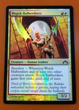 1x Wojek Halberdiers | FOIL | Gatecrash | MTG Magic Cards