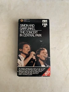 Simon and Garfunkel The Concert in Central Park 1982 VHS Tape Hi Fi Stereo - Picture 1 of 4