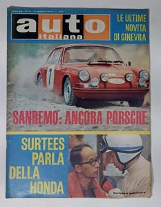 50493 Auto italiana a. 49 nr 12 1968 - Porsche - Surtees Honda - Salone Ginevra - Picture 1 of 3