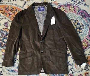 Beverly Hills Polo Club Blazer Corduroy Jacket Mens L Courduroy NWT NEW - Picture 1 of 12