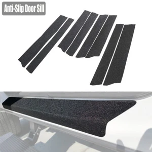 Umbral protector de peldaño de umbral de puerta 8 piezas para Chevy GMC Suburban Yukon XL 2015-2018 - Imagen 1 de 5