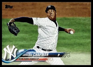 2018Topps475Aroldis ChapmanNew York Yankees | Arpin Mint Cards - Picture 1 of 2
