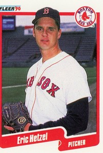 1990 Fleer Baseball Card  #279 - Eric Hetzel - Boston Red Sox