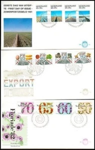 NIEDERLANDE 1981 FDC’s (x3) (ID:383/D26775) - Bild 1 von 1