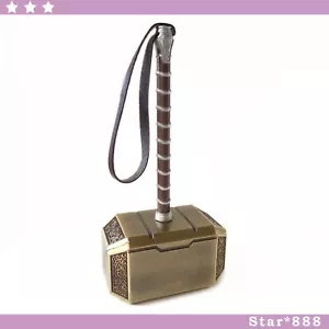 Metal Thor Hammer Mjolnir Marvel Avengers Movie Prop Display Comic Desk Weight - Picture 1 of 4