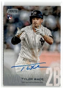 Autógrafos Stadium Club 2018 Tyler Wade #SCA-TW automático New York Yankees - Imagen 1 de 2