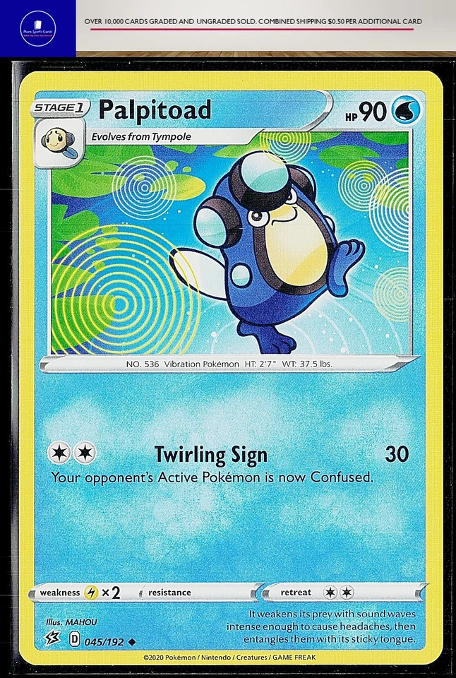 SWSH02: Rebel Clash Palpitoad #045/192 Uncommon - Image 1 of 1