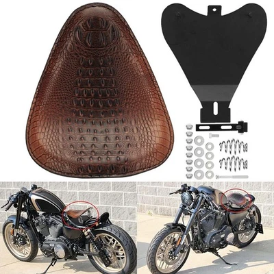 Motorcycle Solo Seat Spring Bracket W/Base For Kawasaki Vulcan 900 800 - Imagem 1 de 4